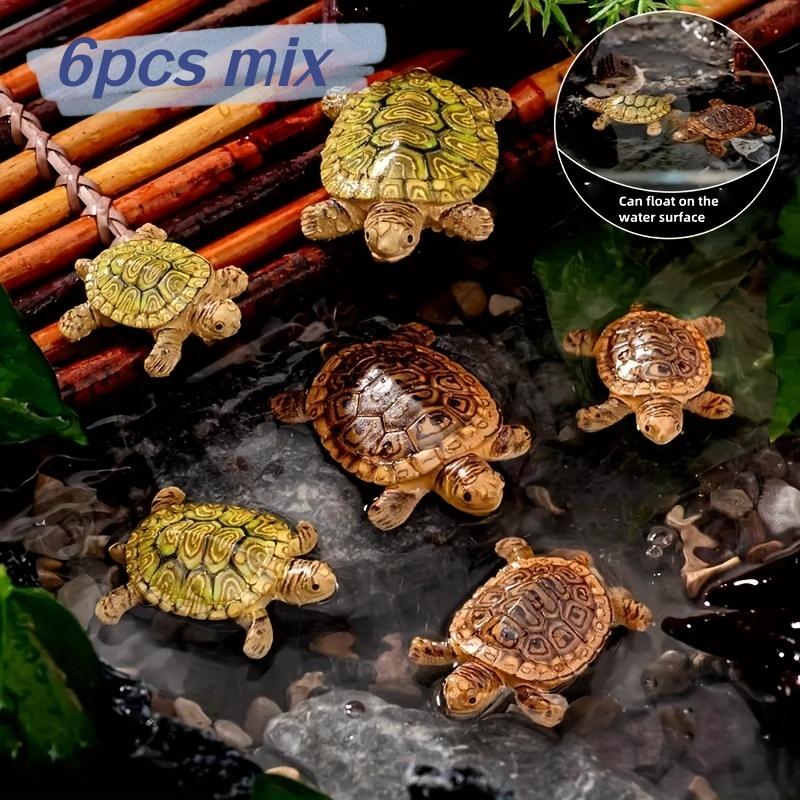 6 Mini Turtle Statues for Aqua - Bonsai Garden With Pond review and price