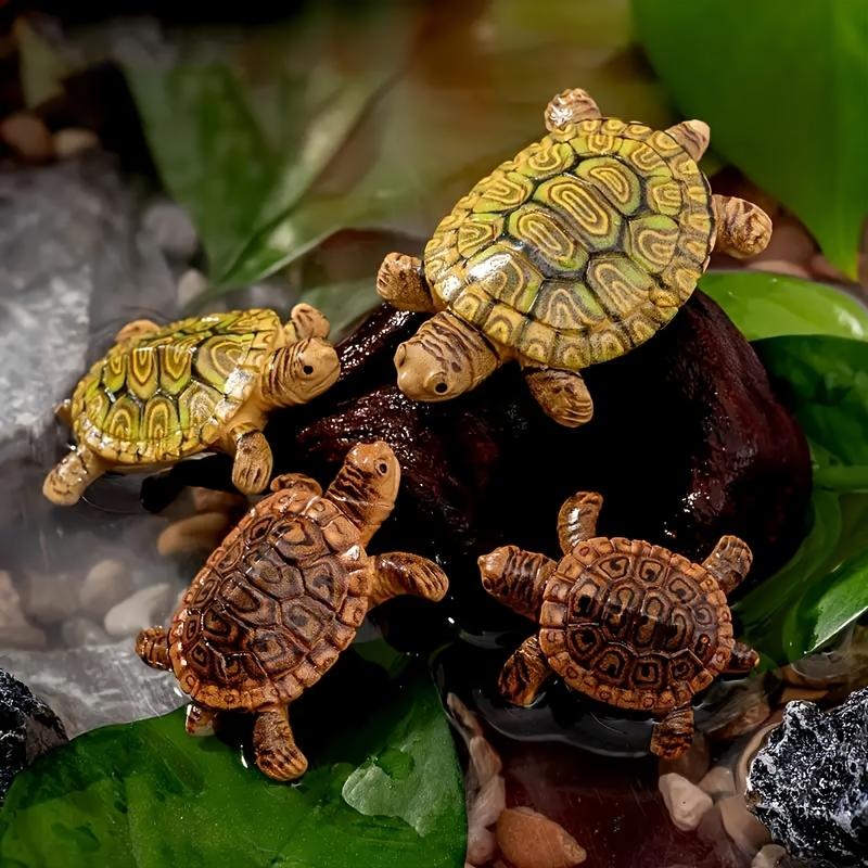 6 Mini Turtle Statues for Aqua - Bonsai Garden With Pond review and price