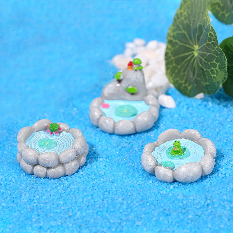 3pc Artificial Pool Model Pond - Bonsai Garden With Pond review and price