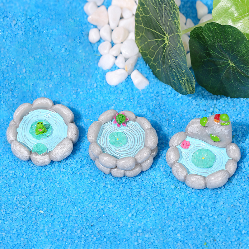 3pc Artificial Pool Model Pond - Bonsai Garden With Pond review and price