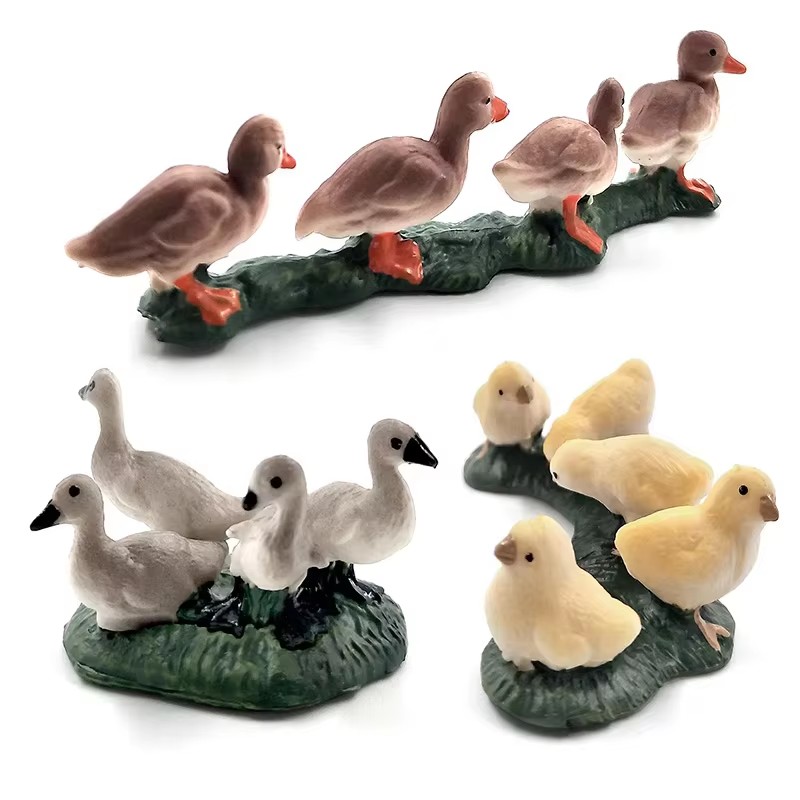 Simulation Chicken Duck Goose  - Bonsai Garden In Japan review and price