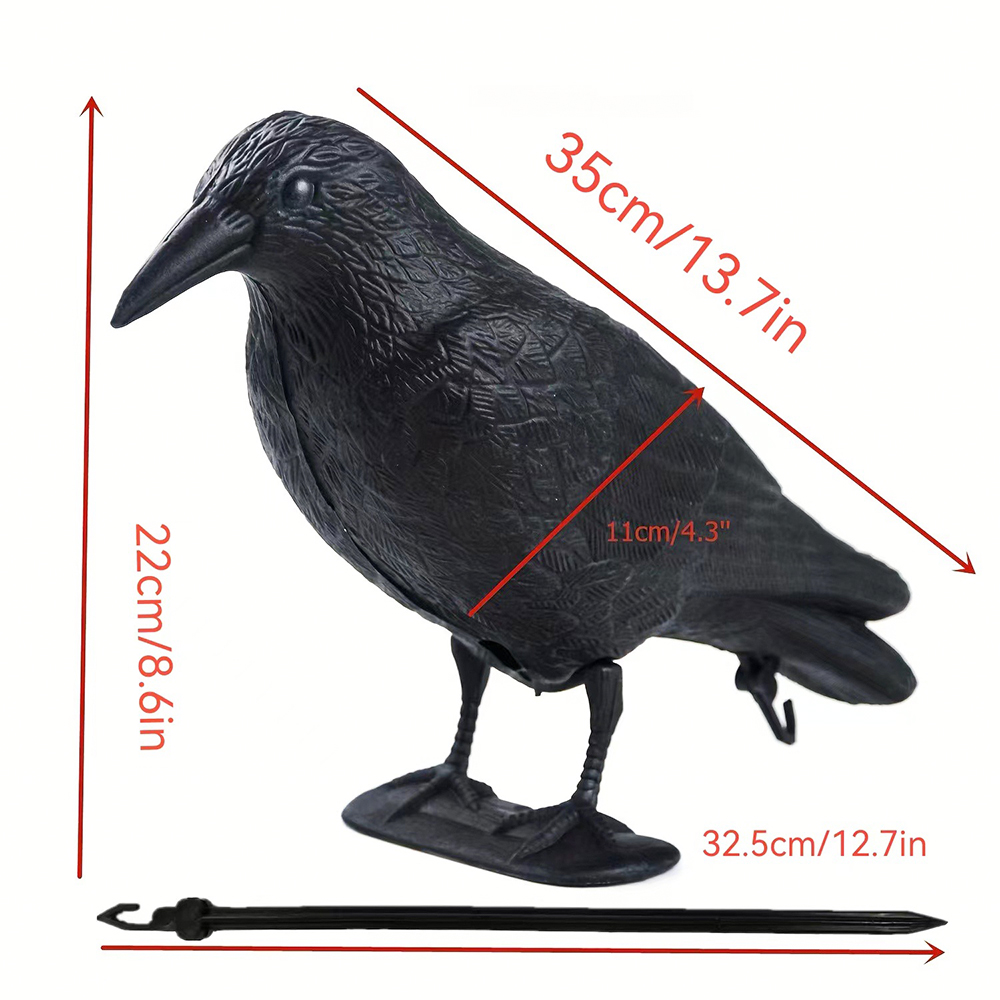 1PC Crow Decoration Simulation - Bonsai Garden Ideas review and price