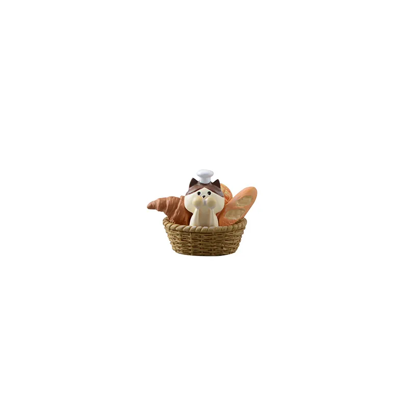 Zakka Style Cartoon Cat Bread  - Bonsai Garden In Japan review and price