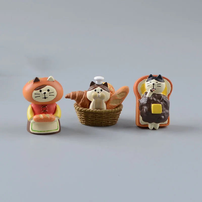 Zakka Style Cartoon Cat Bread  - Bonsai Garden In Japan review and price