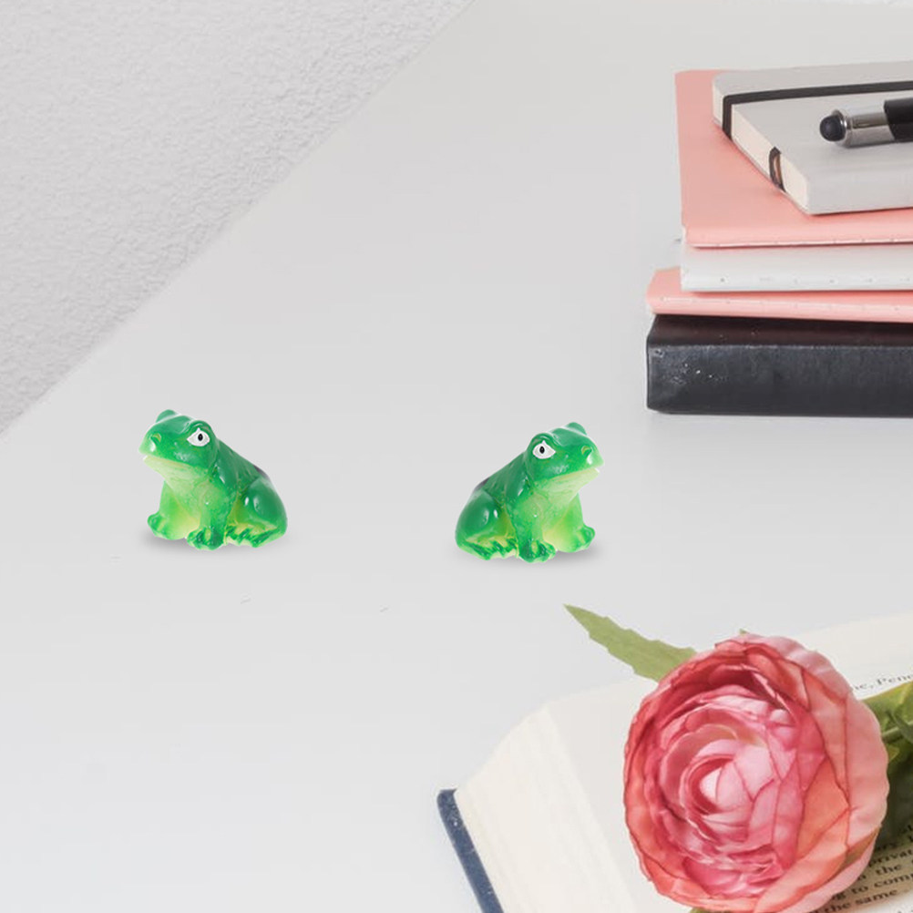 25Pcs Resin Frog Decor Miniatu - Bonsai Garden With Pond review and price