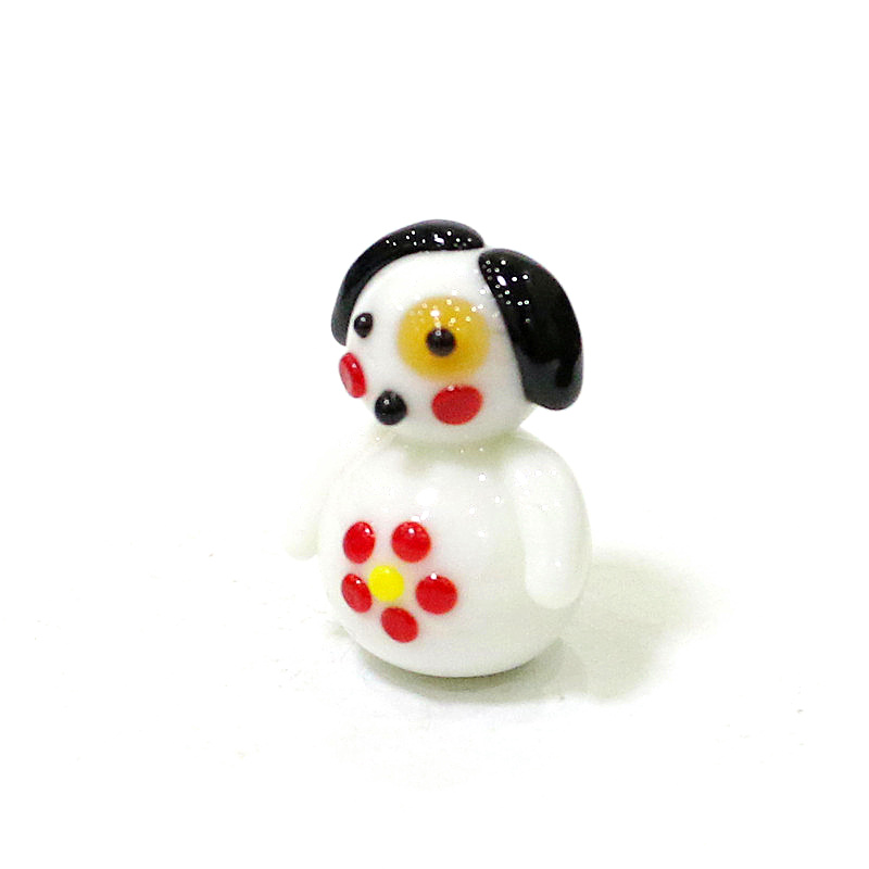 Cute Handmade Mini Glass Dog F - Bonsai Garden In Japan review and price