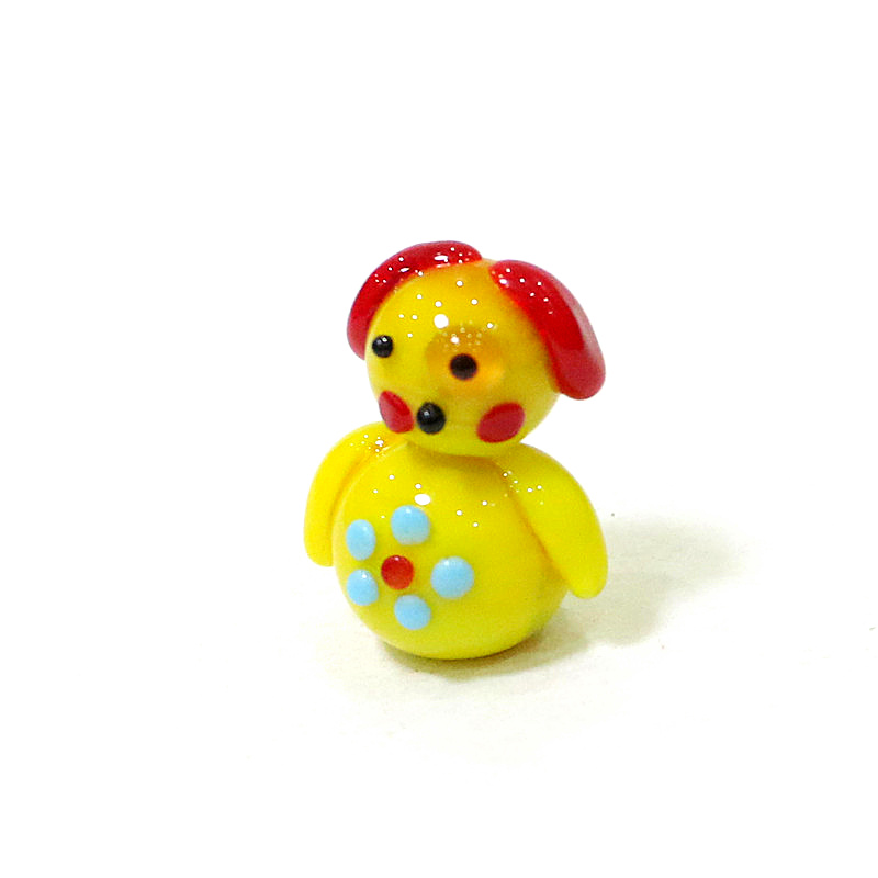 Cute Handmade Mini Glass Dog F - Bonsai Garden In Japan review and price