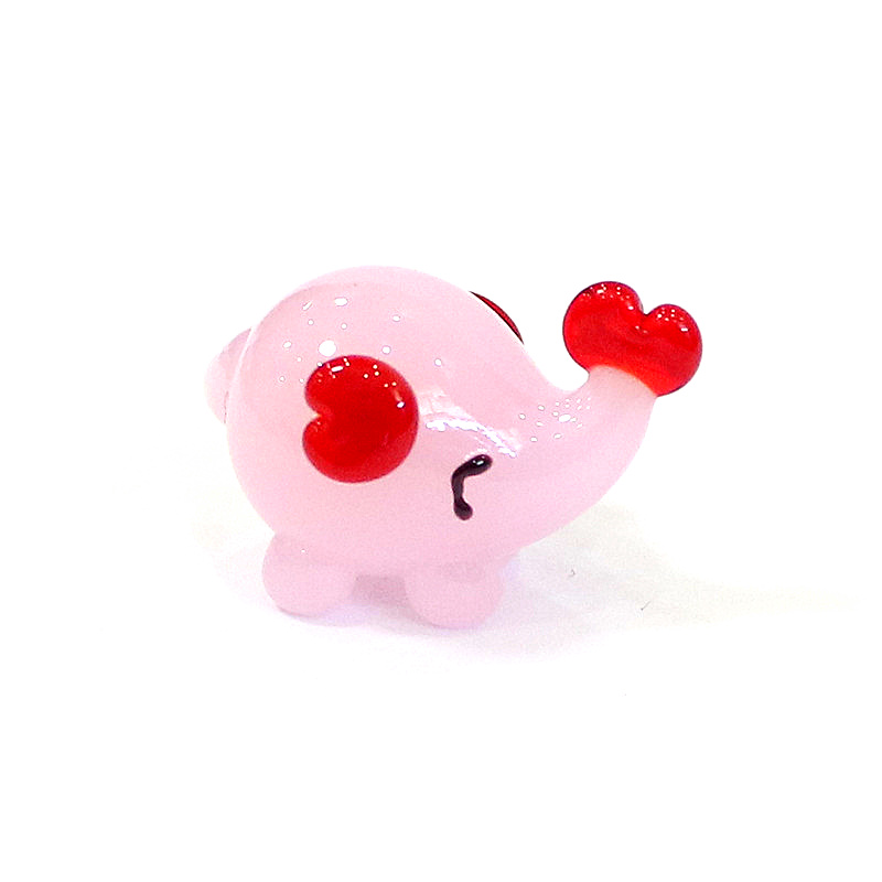 Cute Mini Glass Elephant Figur - Bonsai Garden In Japan review and price